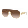 Versace - Sunglasses Signature Medusa Visor - Gold - Sunglasses - Versace Eyewear