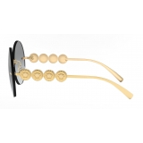 Versace - Round Sunglasses Signature Medusa - Gold - Sunglasses - Versace Eyewear
