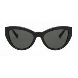 Versace - Occhiale da Sole Cat-Eye Medusa Crystal - Nero - Occhiali da Sole - Versace Eyewear