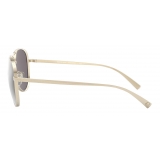 Versace - Sunglasses Greca Pilot - Pale Gold - Sunglasses - Versace Eyewear