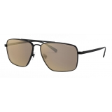 Versace - Occhiale da Sole Squadrati con Greca - Nero - Occhiali da Sole - Versace Eyewear