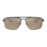 Versace - Occhiale da Sole Squadrati con Greca - Nero - Occhiali da Sole - Versace Eyewear