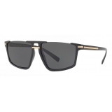 Versace - Sunglasses Greca Aegis - Black - Sunglasses - Versace Eyewear