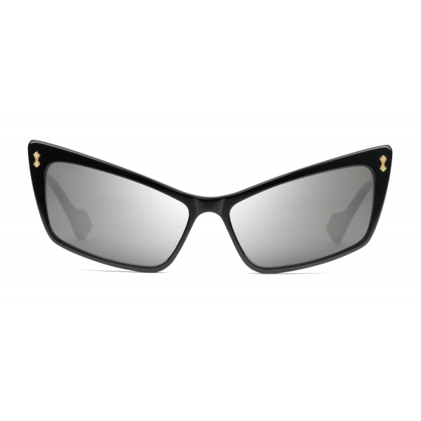 gucci shiny black sunglasses