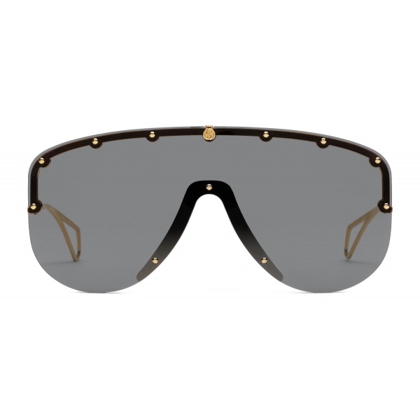 Gucci - Mask Sunglasses - Black Gold 