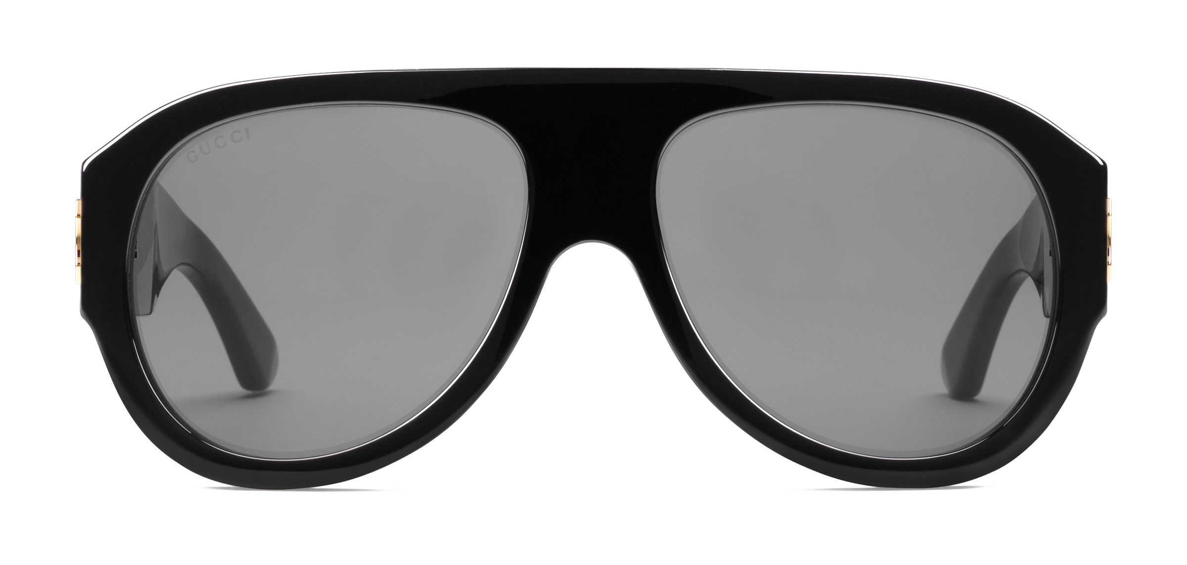 Gucci - Aviator Acetate Sunglasses - Black - Gucci Eyewear - Avvenice