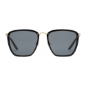 Gucci - Square Acetate and Metal Sunglasses - Black Gold - Gucci Eyewear