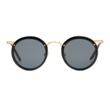 Gucci - Round Acetate and Metal Sunglasses - Black - Gucci Eyewear