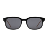 Gucci - Rectangular Acetate Sunglasses - Black - Gucci Eyewear