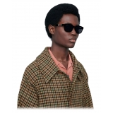 Gucci - Rectangular Acetate Sunglasses - Black - Gucci Eyewear