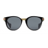 Gucci - Round Acetate and Metal Sunglasses - Black - Gucci Eyewear