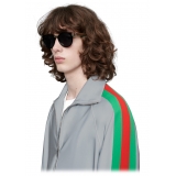 Gucci - Round Acetate and Metal Sunglasses - Black - Gucci Eyewear