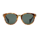 Gucci - Round Acetate and Metal Sunglasses - Tortoiseshell - Gucci Eyewear