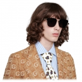 Gucci - Specialized Fit Square Acetate Sunglasses - Black - Gucci Eyewear