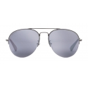 Gucci - Aviator Metal Sunglasses - Dark Ruthenium - Gucci Eyewear