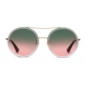 Gucci - Occhiali da Sole Rotondi - Oro Verde - Gucci Eyewear