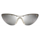 Gucci - Occhiali da Sole Cat-Eye a Mascherina - Grigio - Gucci Eyewear