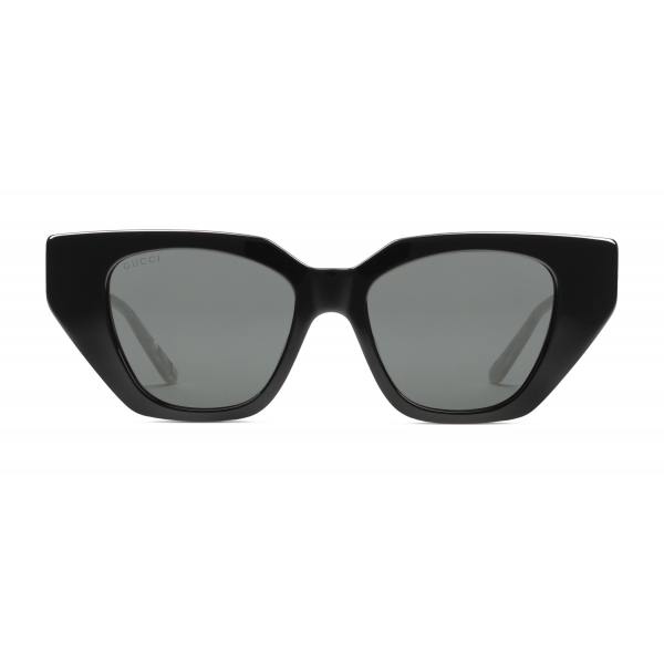 Gucci - Occhiali da Sole Cat-Eye in Acetato - Nero - Gucci Eyewear