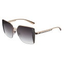 Bulgari - B.Zero1 - B.Purebright Squared Sunglasses - Black - B.Zero1 Collection - Sunglasses - Bulgari Eyewear