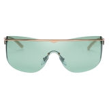 Bulgari - B.Zero1 - B.Supercurve Shield Sunglasses - Green - B.Zero1 Collection - Sunglasses - Bulgari Eyewear