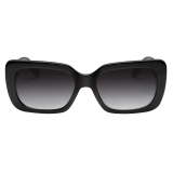 Bulgari - Serpenti - Back-to-Scale Rectangular Sunglasses - Black - Serpenti Collection - Sunglasses - Bulgari Eyewear