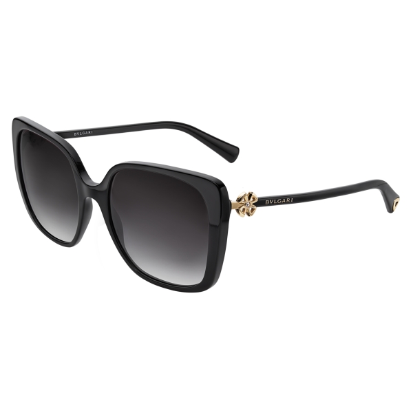 Bulgari - Fiorever - Squared Sunglasses - Black - Fiorever Collection ...