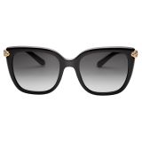 Bulgari - Serpenti - Squared Sunglasses - Black - Serpenti Collection - Sunglasses - Bulgari Eyewear