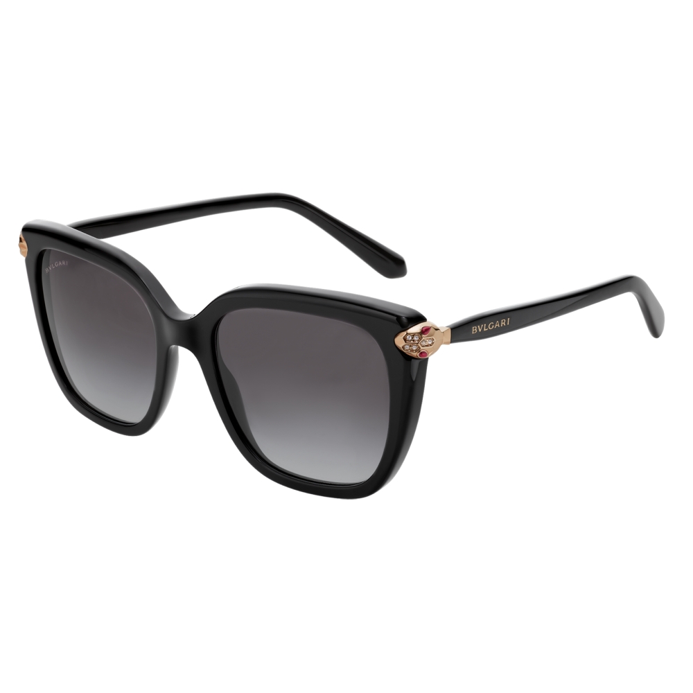Bulgari - Serpenti - Squared Sunglasses - Black - Serpenti Collection ...