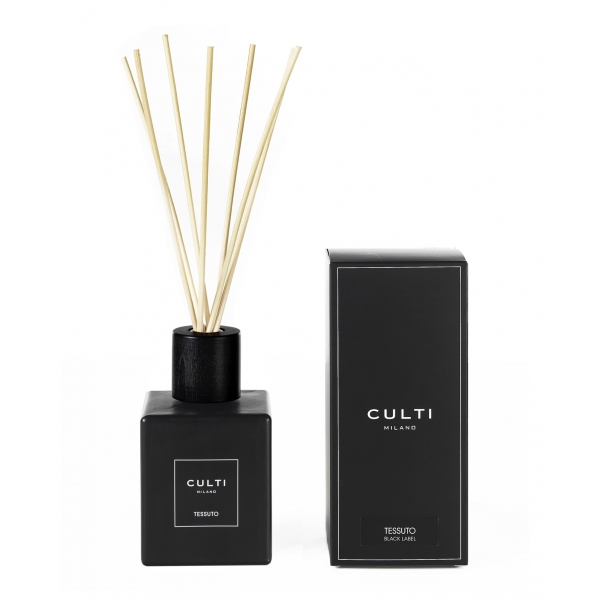 Culti Milano - Diffusore Decor Black Label 500 ml - Tessuto - Profumi d'Ambiente - Fragranze - Luxury