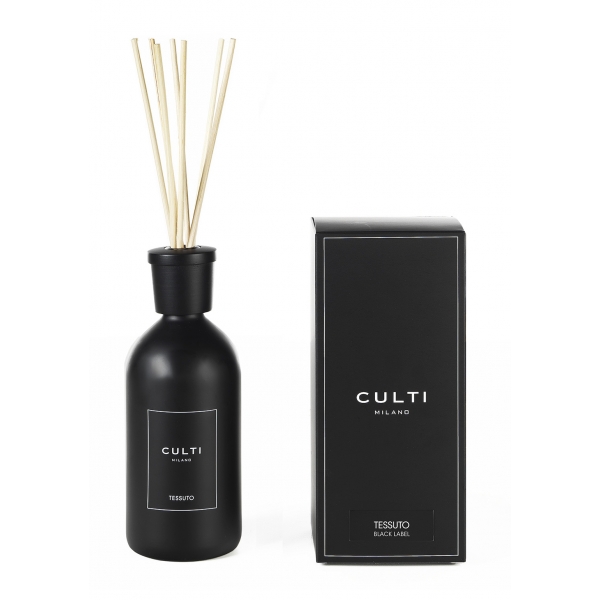 Culti Milano - Diffusore Stile Black Label 500 ml - Tessuto - Profumi d'Ambiente - Fragranze - Luxury