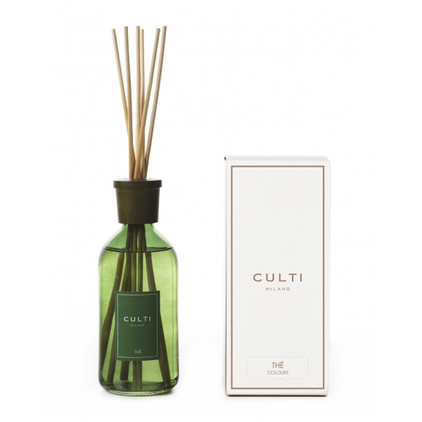 Culti Milano - Diffusore Color 500 ml - Thé - Profumi d'Ambiente - Verde - Fragranze - Luxury