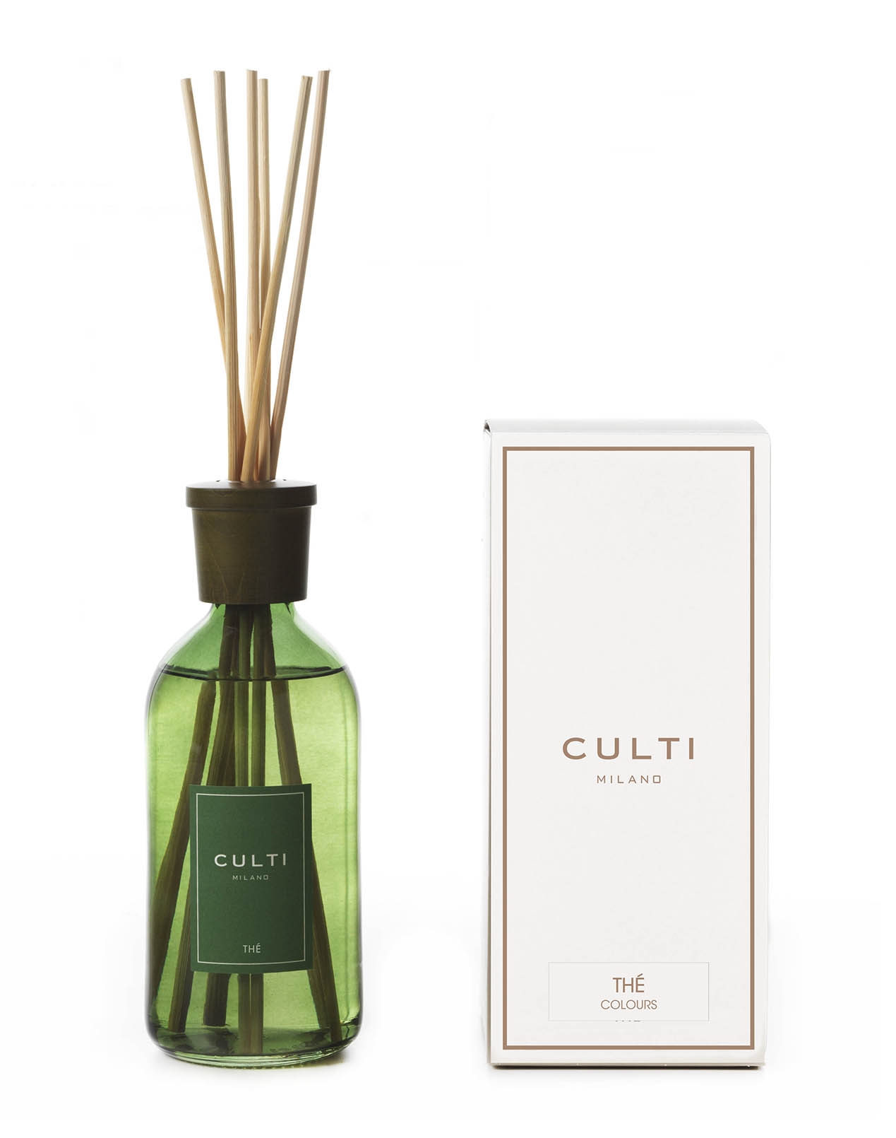 Culti Milano - Diffusore Color 500 ml - Thé - Profumi d'Ambiente - Verde -  Fragranze - Luxury - Avvenice