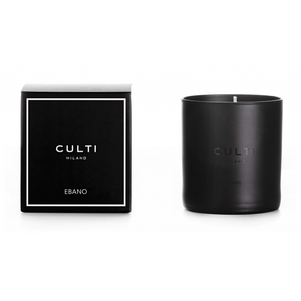 Culti Milano - Candela Black Label 270 gr - Ebano - Profumi d'Ambiente - Fragranze - Luxury