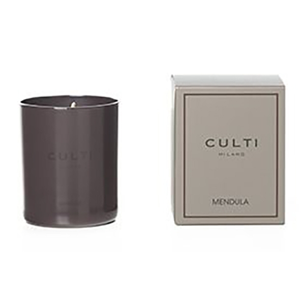 Culti Milano - Candle Color 250 gr - Mendula - Room Fragrances - Brown - Fragrances - Luxury