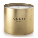 Culti Milano - Candle Alter Ego Gold 5700 g - Gelsomino - Room Fragrances - Fragrances - Luxury