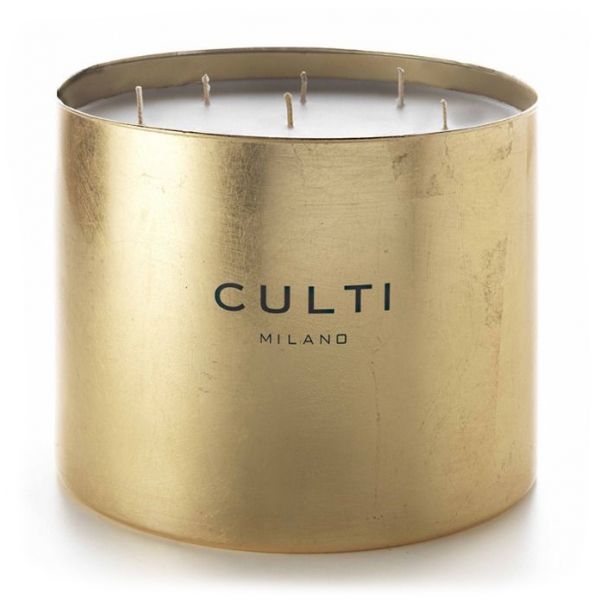 Culti Milano - Candle Alter Ego Gold 5700 g - Ebano - Room Fragrances - Fragrances - Luxury