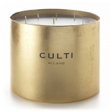 Culti Milano - Candle Alter Ego Gold 5700 g - Ebano - Room Fragrances - Fragrances - Luxury