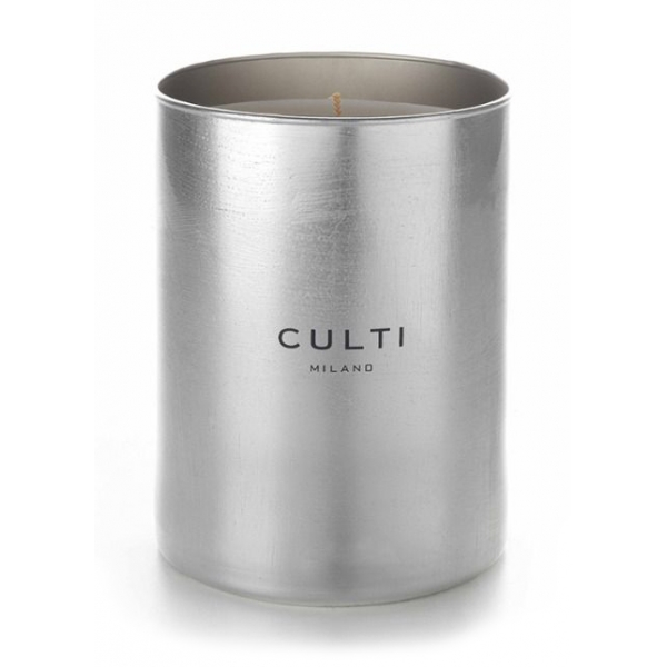 Culti Milano - Candle Alter Ego Silver 2500 g - Ebano - Room Fragrances - Fragrances - Luxury