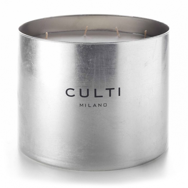 Culti Milano - Candle Alter Ego Silver 5700 g - Gelsomino - Room Fragrances - Fragrances - Luxury