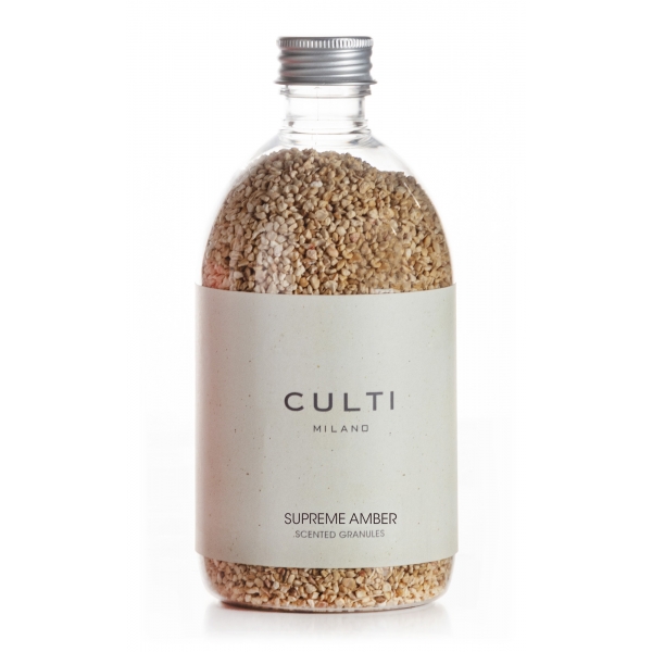 Culti Milano - Refill Scented Granules Sachet 240 gr - Supreme Amber - Home - Car - Room Fragrances - Fragrances - Luxury