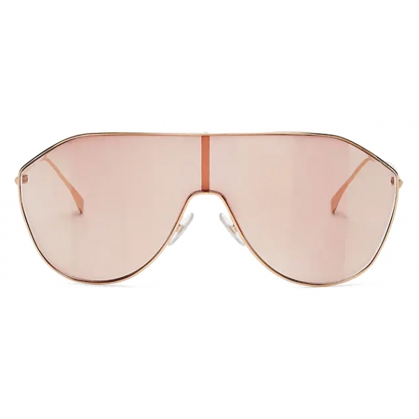 Fendi - FF Family - Occhiali da Sole Maschera - Rosa - Occhiali da Sole - Fendi Eyewear