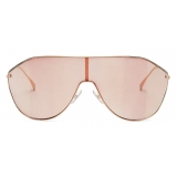 Fendi - FF Family - Shield Sunglasses - Pink - Sunglasses - Fendi Eyewear