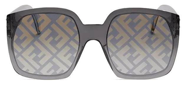 Fendi - Fendi Dawn - Oversize Round Sunglasses - Brown - Sunglasses - Fendi  Eyewear - Avvenice