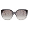Fendi - Fendi Dawn - Occhiali da Sole Rotondi Oversize - Nero - Occhiali da Sole - Fendi Eyewear