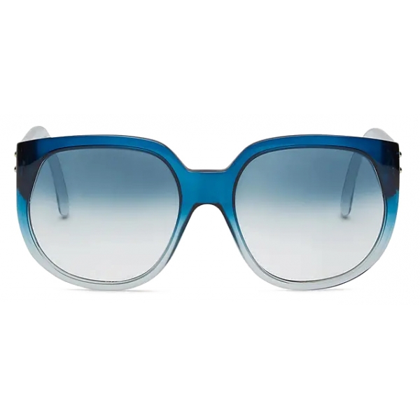 最安値に挑戦！ [FENDI]Blue Round Sunglasses:好評継続中！ -zbotic.in
