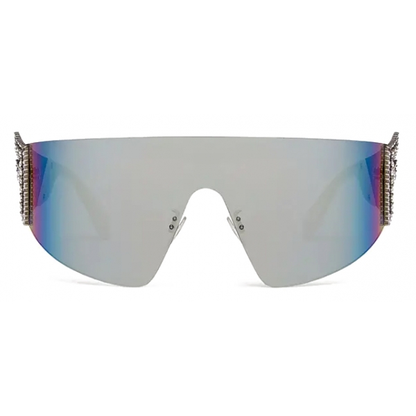 Fendi - Ffreedom - Mask Sunglasses - Gray - Sunglasses - Fendi Eyewear