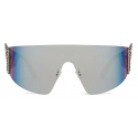 Fendi - Ffreedom - Occhiali da Sole Maschera - Grigio - Occhiali da Sole - Fendi Eyewear