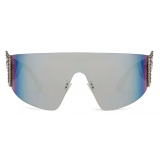 Fendi - Ffreedom - Occhiali da Sole Maschera - Grigio - Occhiali da Sole - Fendi Eyewear