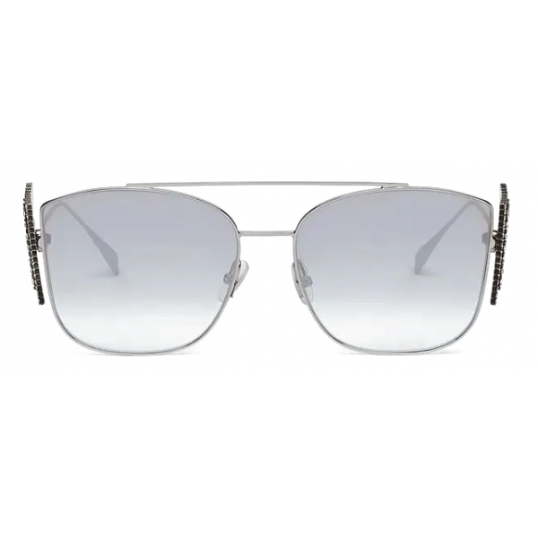 silver fendi sunglasses