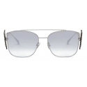 Fendi - Ffreedom - Square Sunglasses - Silver - Sunglasses - Fendi Eyewear